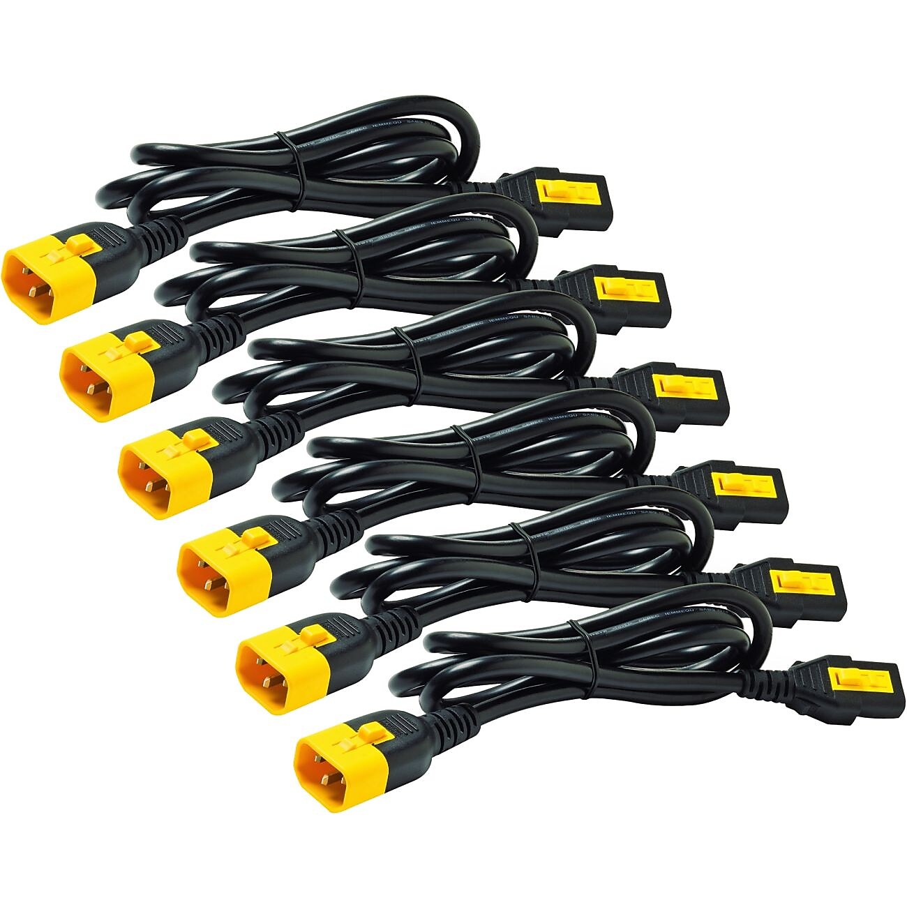 APC® AP8702S-NA 0.6 m Power Cord Kit, Black