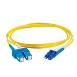 CyberData C2G 1m LC/SC Duplex Single-Mode Patch Cable