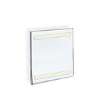 Azar Sign Holder, 5" x 7", Vertical, Wall Mounted, Clear, Plastic, 10/Pack (122027)