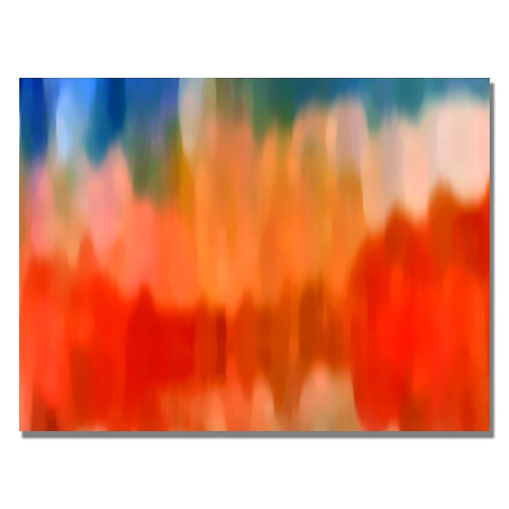 Trademark Fine Art Amy Vangsgard 'Abstract Watercolor III' Canvas 18x24 Inches