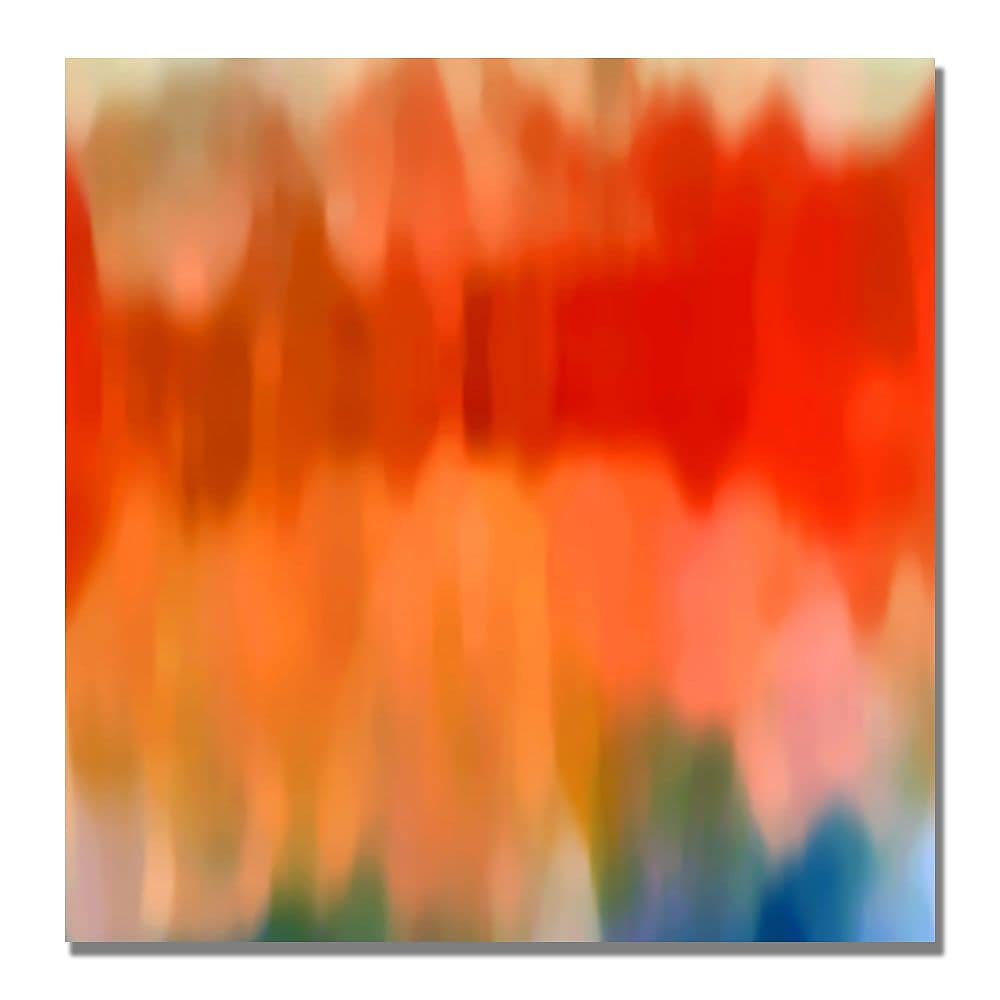Trademark Fine Art Amy Vangsgard 'Abstract Watercolor II' Canvas Art 35x35 Inches
