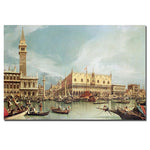 Trademark Fine Art Canaletto 'The Molo,Venice' Canvas Art 22x32 Inches