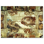 Trademark Fine Art Michelangelo 'The Creation of Adam' Canvas Art Ready to