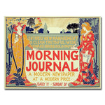 Trademark Fine Art Henri Meunier 'Morning Journal' Canvas Art