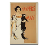 Trademark Fine Art Edward Penfield 'Harper's Magazine May 1897' Canvas