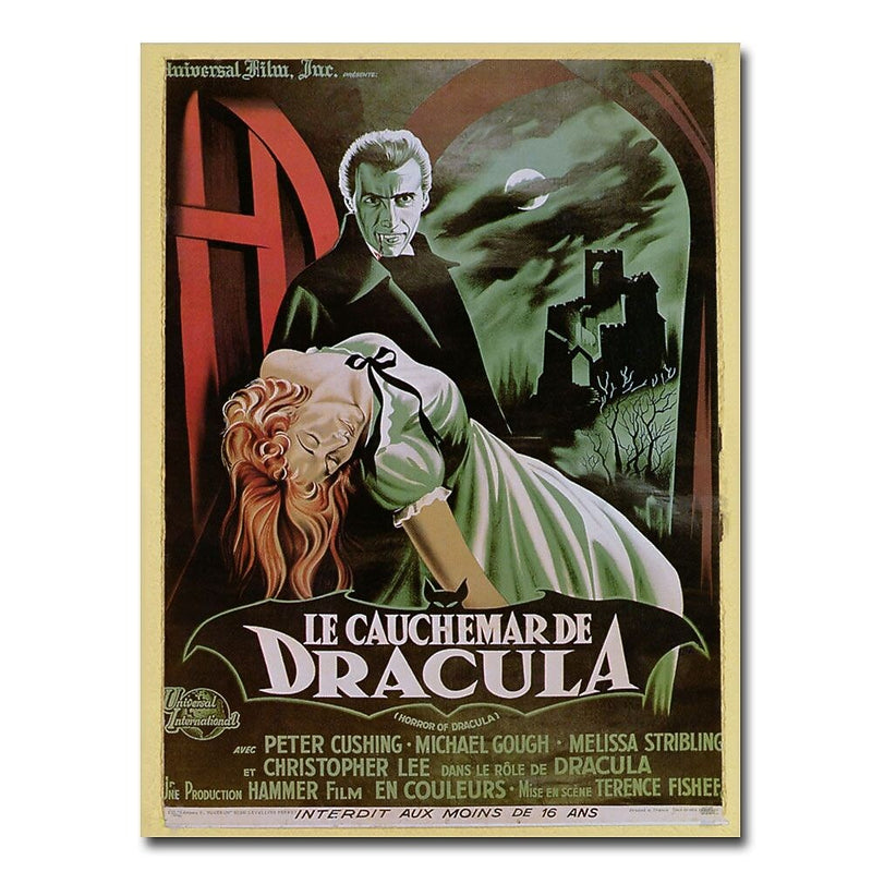 Trademark Fine Art 'The Horror of Dracula' Canvas Art