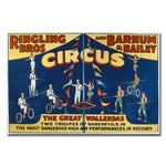 Trademark Fine Art 'Ringling Brothers and Barnam & Bailey Circus' Canvas Art 16x24 Inches