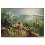 Trademark Fine Art Pieter Bruegel 'Landscape with Fall Icarus 1555' Canvas 30x47 Inches