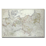 Trademark Fine Art 'Map of the Prussian States, 1799' Canvas Art 22x32 Inches