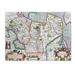 Trademark Fine Art Mercator's Atlas 'Map of Tartaria 1595' Canvas Art 16x24 Inches