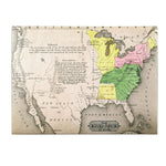 Trademark Fine Art 'Map of the United States in 1803' Canvas Art 30x47 Inches