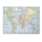 Trademark Fine Art Map of Principal World Trade Routes 1912' Canvas Art 24x47 Inches