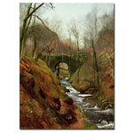 Trademark Fine Art John Grimshaw 'March Morning' Canvas Art 18x24 Inches