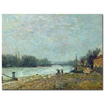 Trademark Fine Art Alfred Sisley 'The Thaw, 1880' Canvas Art 18x24 Inches
