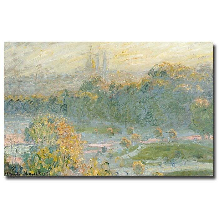 Trademark Fine Art Claude Monet 'The Tuileries' Canvas Art
