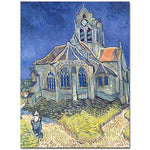 Trademark Fine Art Vincent van Gogh 'Church at Auvers-sur-Oise 1890' Art