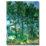 Trademark Fine Art Paul Cezanne 'The Aqueduct' Canvas Art 35x47 Inches