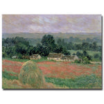 Trademark Fine Art Claude Monet 'Haystack at Giverny 1886' Canvas Art