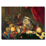Trademark Fine Art Jan Davidz de Heem 'Still Life' Canvas Art