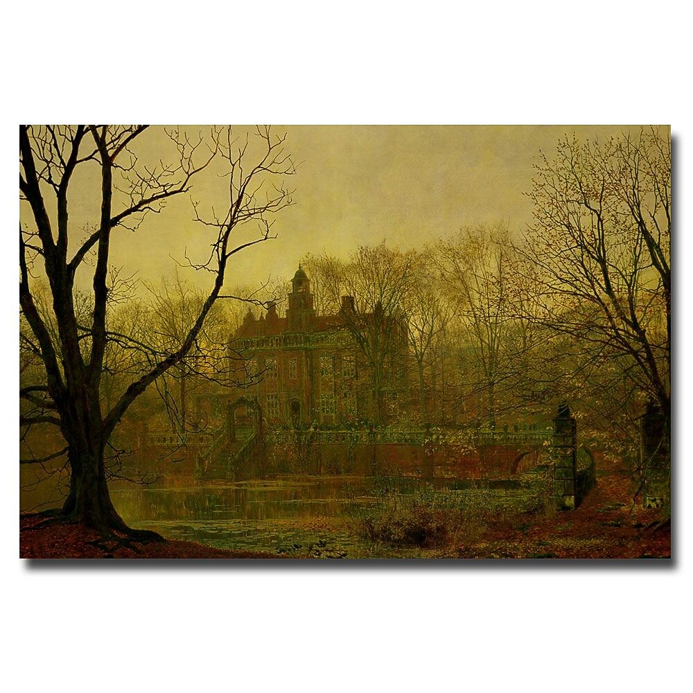 Trademark Fine Art John Atkinson 'In Gloaming 1878' Canvas Art