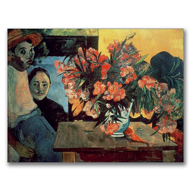 Trademark Fine Art Paul Gauguin 'Te Tiare Farani 1891' Canvas Art 35x47 Inches
