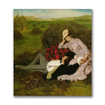Trademark Fine Art Pal Szinyei Merse 'The Lovers, 1870' Canvas Art