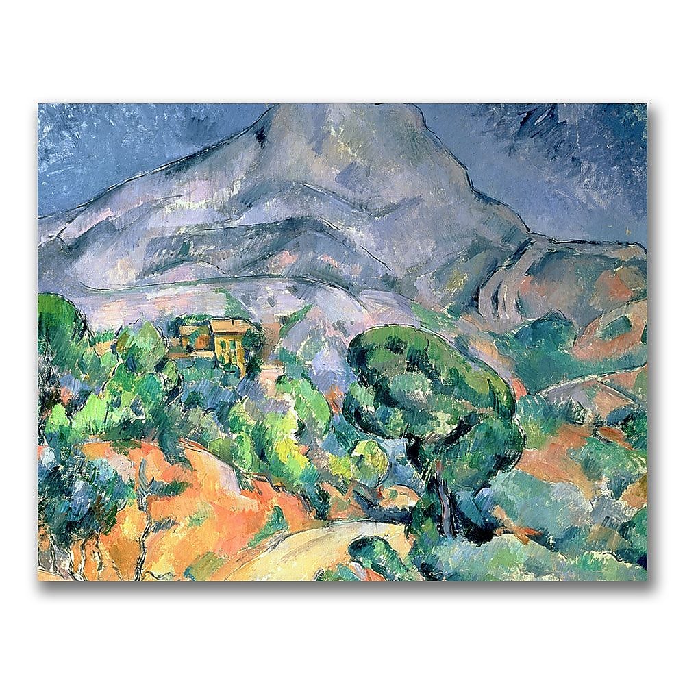 Trademark Fine Art Paul Cezanne 'Mont Sainte-Victoire' Canvas Art 26x32 Inches