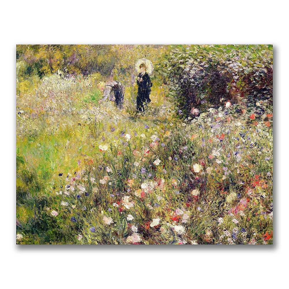 Trademark Fine Art Pierre Renoir 'Summer Landscape' Canvas Art 18x24 Inches