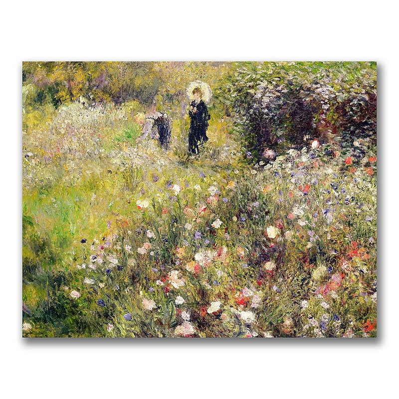 Trademark Fine Art Pierre Renoir 'Summer Landscape' Canvas Art 35x47 Inches