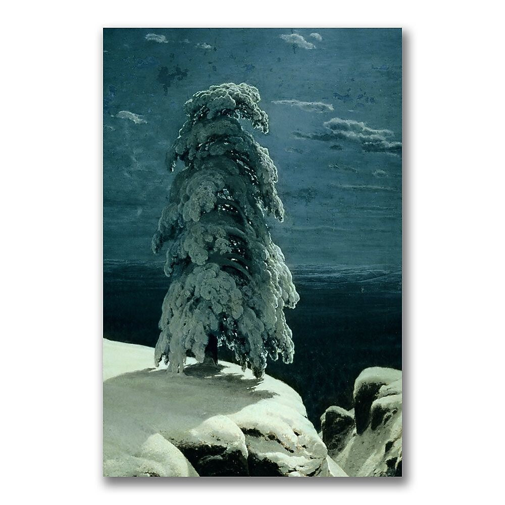 Trademark Fine Art Ivan Shishkin 'In the Wild North' Canvas Art