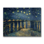 Trademark Fine Art Vincent van Gogh 'The Starry Night II' Canvas Ar 35x47 Inches