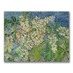 Trademark Fine Art Vincent Van Gogh 'Blossoming Chestnut Branches' Canvas Art