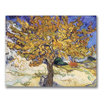 Trademark Fine Art Vincent Van Gogh 'Mulberry Tree 1889' Canvas Art