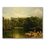 Trademark Fine Art Joseph Turner 'Windsor Castle from the Thames' Canvas Art