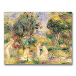 Trademark Fine Art Pierre Renoir 'The Bathers' Canvas Art 35 x 47 Inches