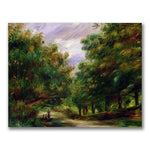 Trademark Fine Art Pierre Renoir 'The Road near Cagnes' Canvas Art 18x24 Inches