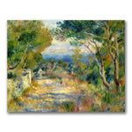 Trademark Fine Art Pierre Renoir 'L'Estaque 1882' Canvas Art 35x47 Inches