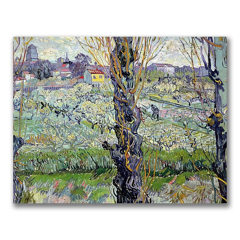 Trademark Fine Art Vincent Van Gogh 'View of Arles' Canvas Art