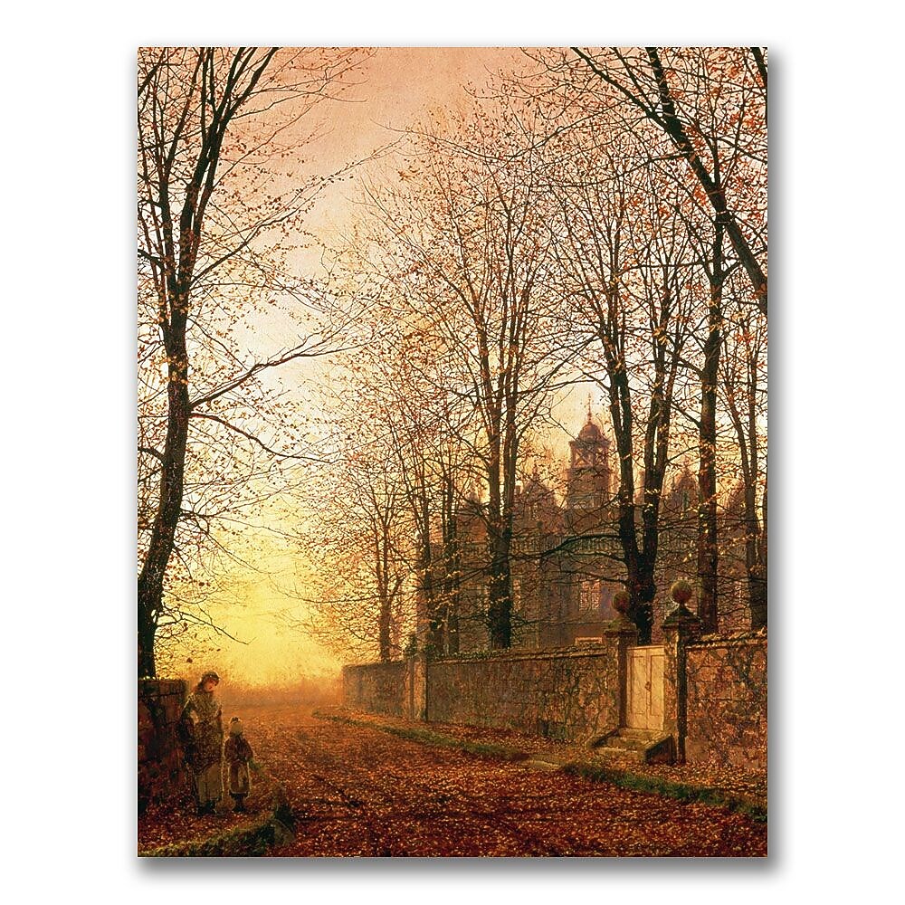 Trademark Fine Art John Grimshaw 'In the Golden Olden Time' Canvas Art