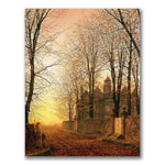 Trademark Fine Art John Grimshaw 'In the Golden Olden Time' Canvas Art