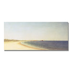 Trademark Fine Art John Kensett 'Near Newport 19th century' Canvas Art 14x32 Inches