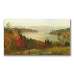 Trademark Fine Art Homer Martin 'Raquette Lake 1869' Canvas Art 16x32 Inches