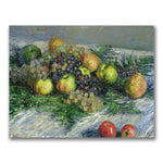 Trademark Fine Art Claude Monet 'Still Life with Pears and Grapes' Canvas Art