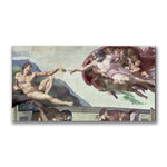 Trademark Fine Art Michelangelo 'Sistine Chapel Ceiling' Canvas Art 18 x 32 Inches