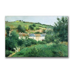 Trademark Fine Art Camille Pissaro 'The Path in the Village' Canvas Art