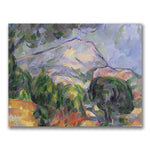 Trademark Fine Art Paul Cezanne 'Montagne Sainte-Victoire II' Canvas Art 24x32 Inches