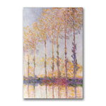 Trademark Fine Art Claude Monet 'Poplars on the Banks of the Epte' Canvas Art