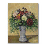 Trademark Fine Art Paul Cezanne 'Bouquet of Flowers in a Vase' Canvas Art 18x24 Inches