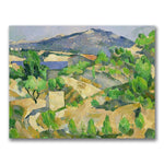 Trademark Fine Art Paul Cezanne 'Mountains in Provence' Canvas Art 18x24 Inches