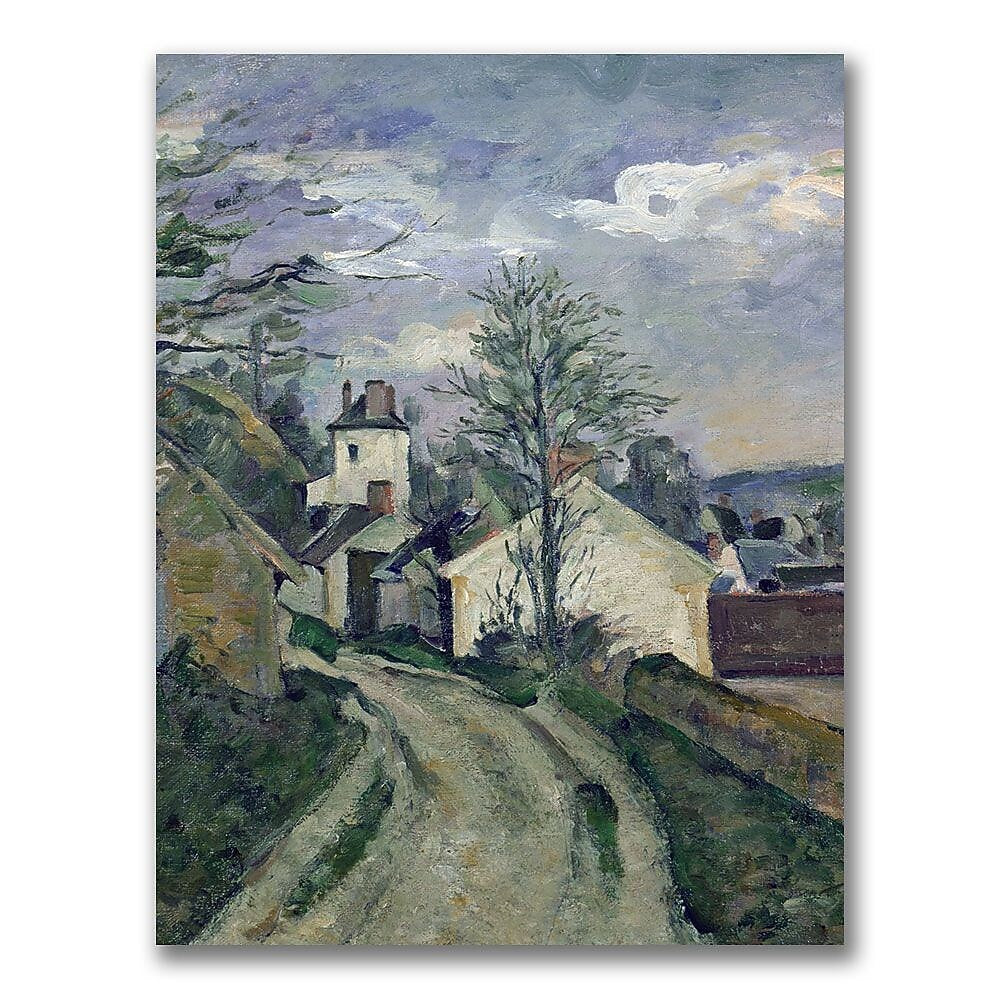 Trademark Fine Art Paul Cezanne 'The House of Doctor Gachet' Canvas Art 18x24 Inches